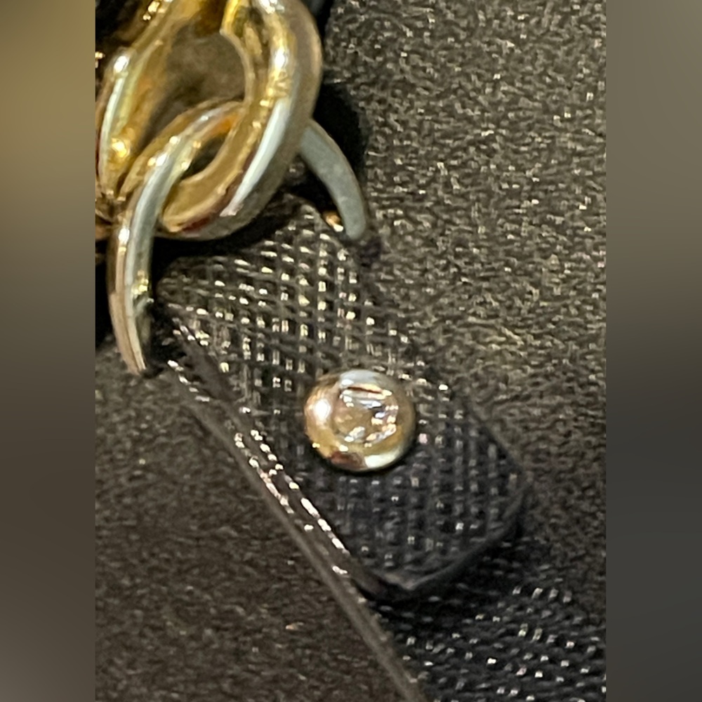 kate spade Black Zip Around Wallet with Gold Hardware - Picture 6 of 6